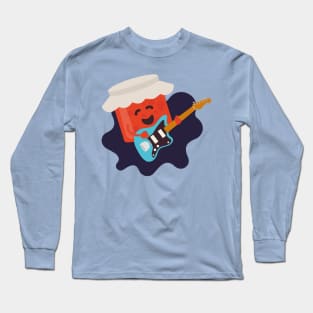 Jam Play Electric Guitar | Gift Ideas | Music Puns Long Sleeve T-Shirt